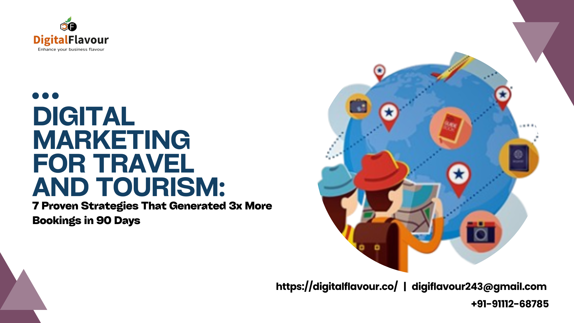Digital Marketing for Travel and Tourism: 7 Proven Strategies That Generated 3x More Bookings in 90 Days