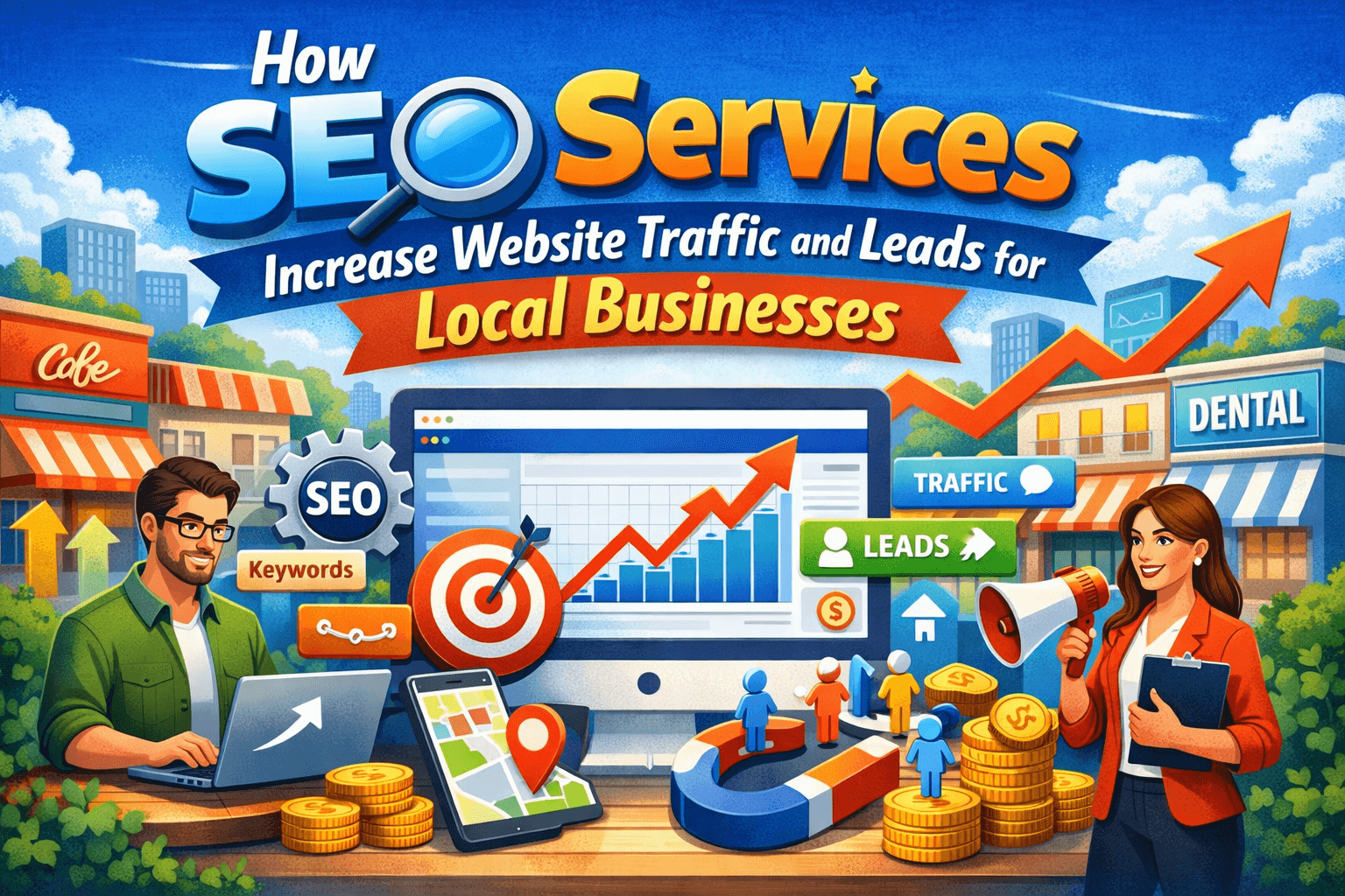 How SEO Services Increase Website Traffic and Leads for Local Businesses